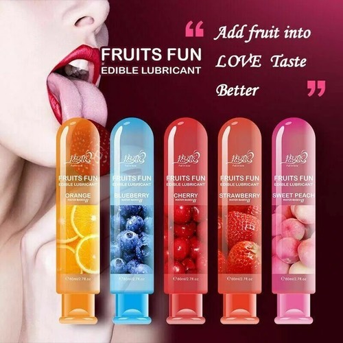 Edible fruit flavor - flavor, lubricant