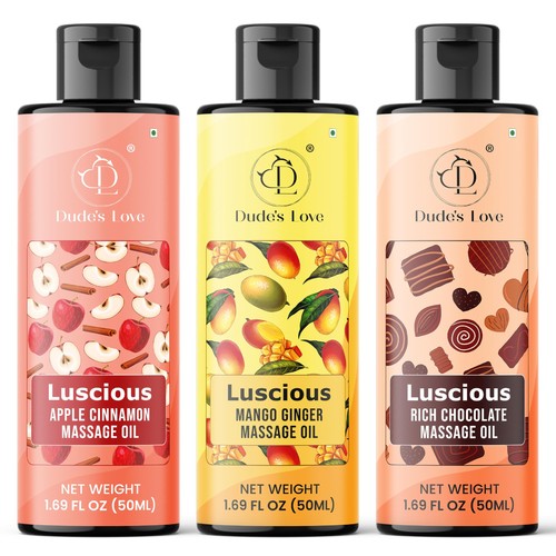 Luscious massage oil set - set, –