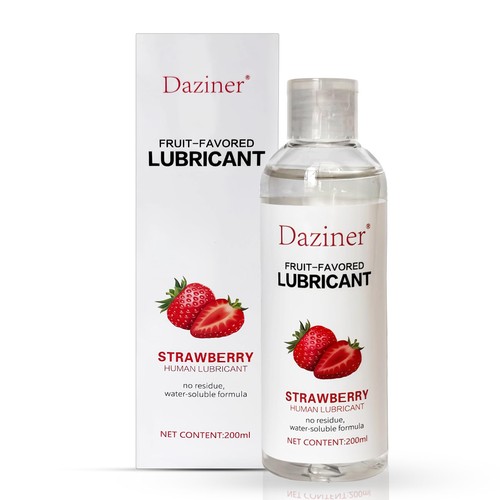 Strawberry flavoured lube - strawberry,