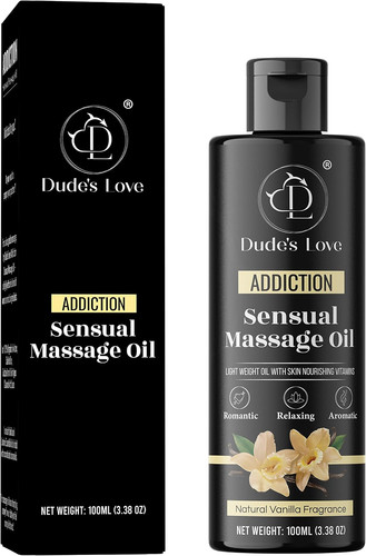 Vanilla massage oil 100ml - vanilla,