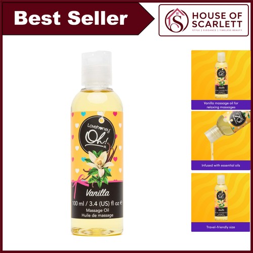 Vanilla massage oil - massage, 100ml