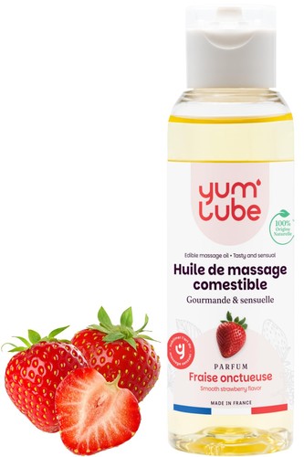 Massage oil 100ml strawberry - 100ml,