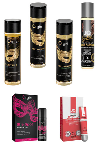 Lube massage oils - &,
